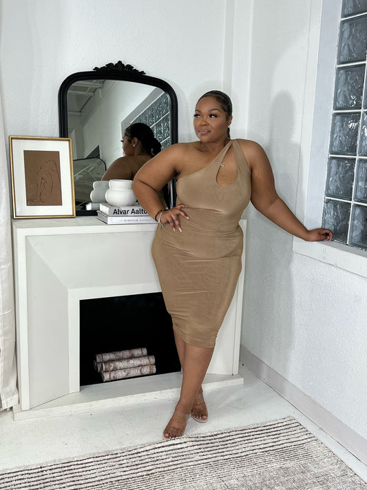 Bella Bodycon Dress (Black)