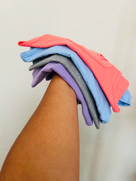 Seamless Cotton Bodysuit (6 colors)