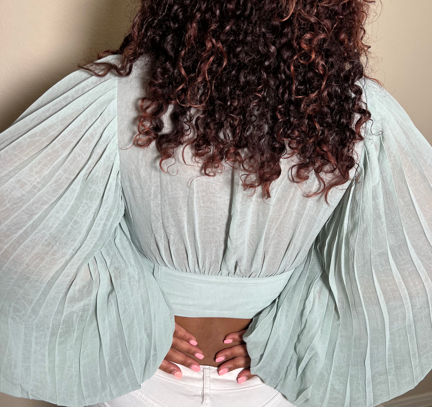 Kelsey Deep Plunge Top